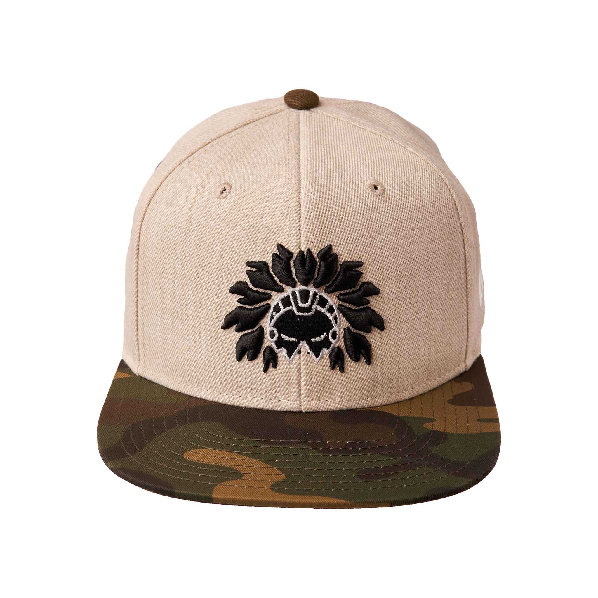 Gorra Tanke color Arena con Diseño Militar Logo Negro