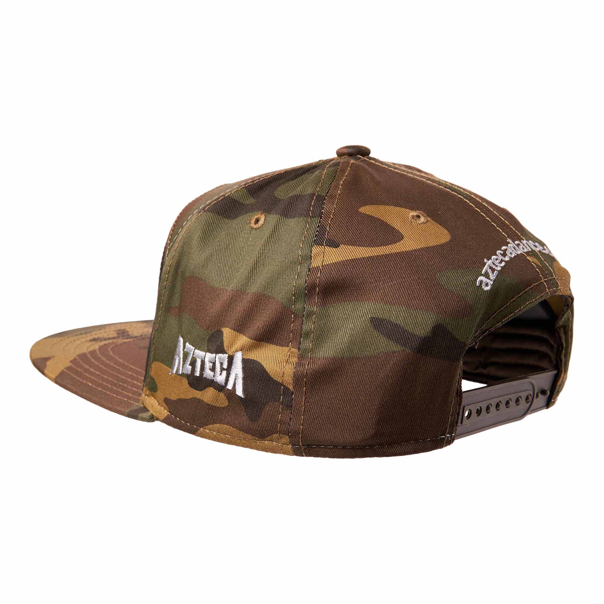 Gorra Foxtrot frente Negro con Diseño Militar - Logo Plata