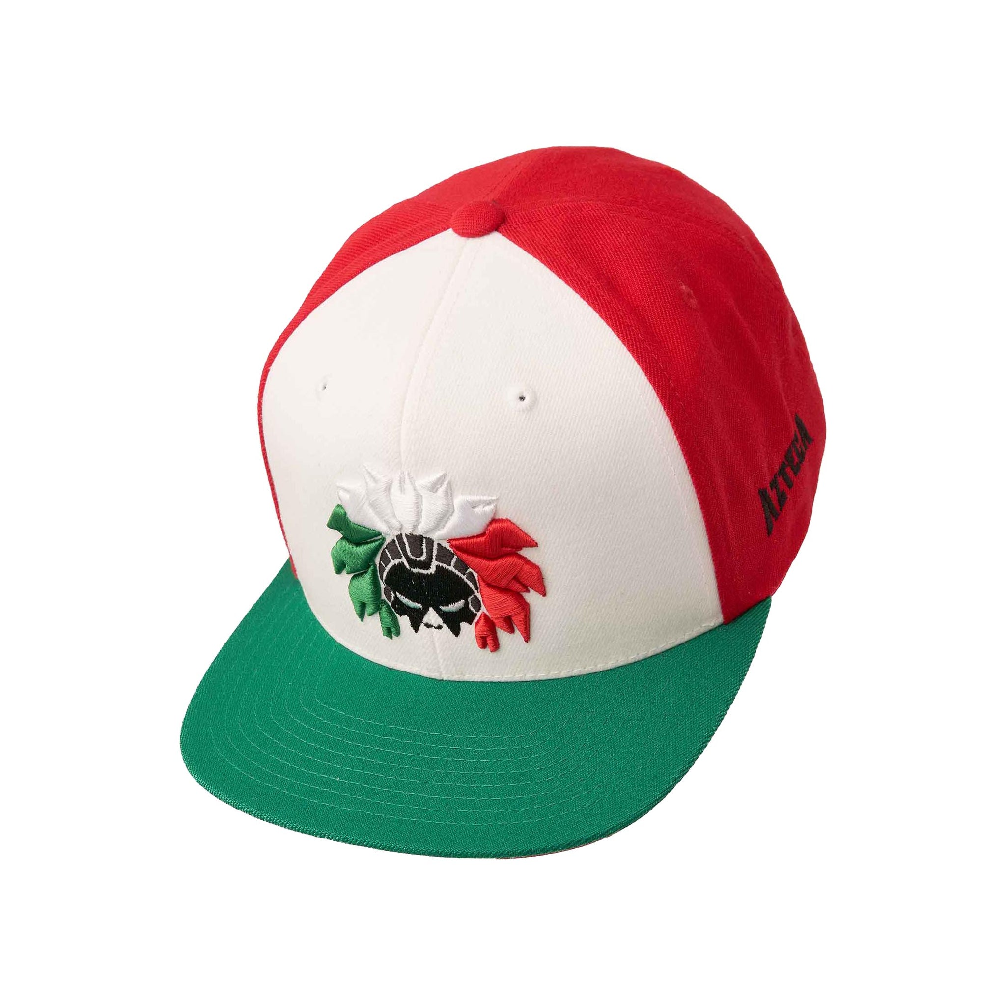 Gorra Tricolor con Visera de Bandera Mexicana - Logo Tricolor