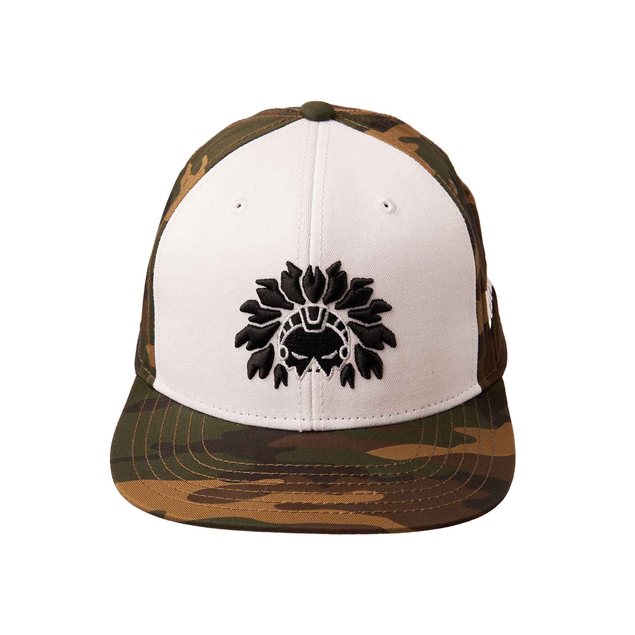 Gorra Tanke Blanca con Diseño Militar - Logo Negro