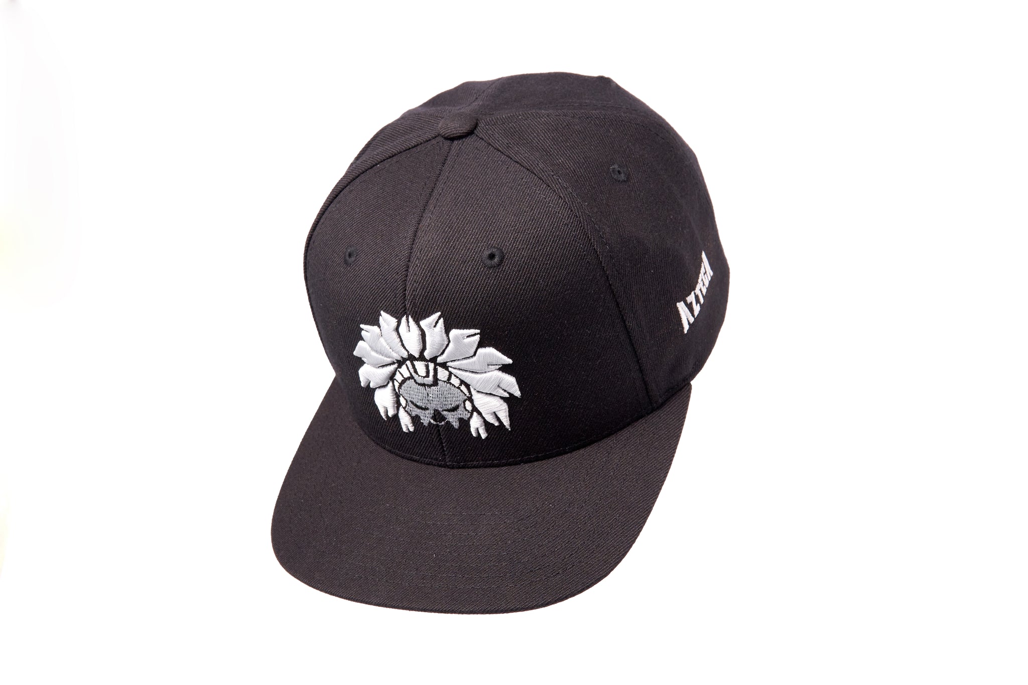 Gorra en Negro con Visera CURVA de Bandera Mexicana - Logo Patrio