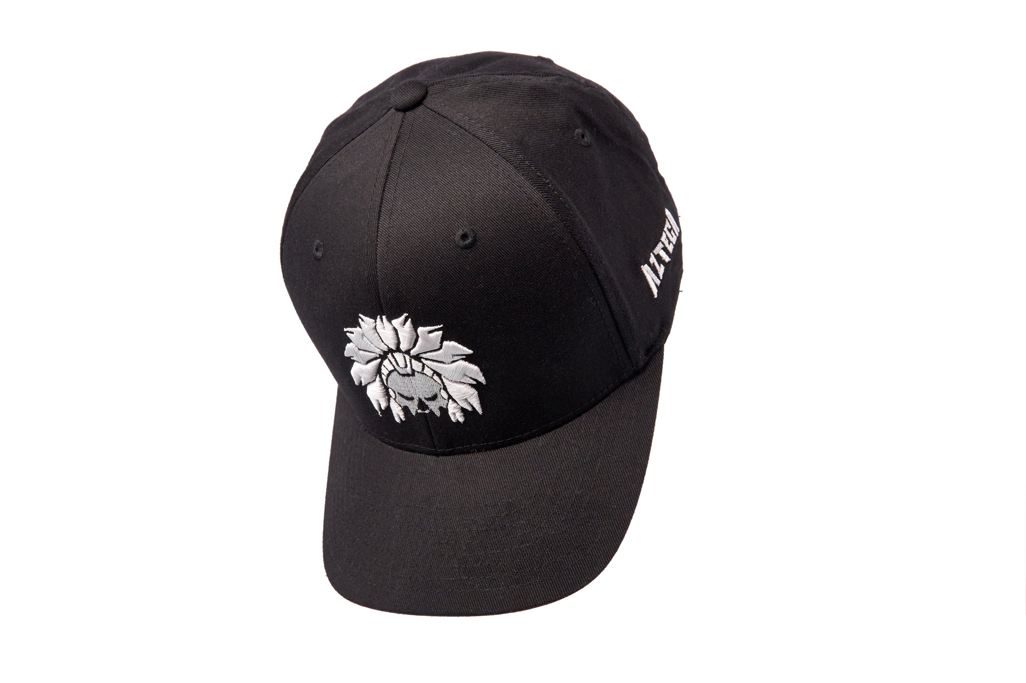 Gorra Flexfit con Visera curva de Bandera Mexicana - Logo Blanco